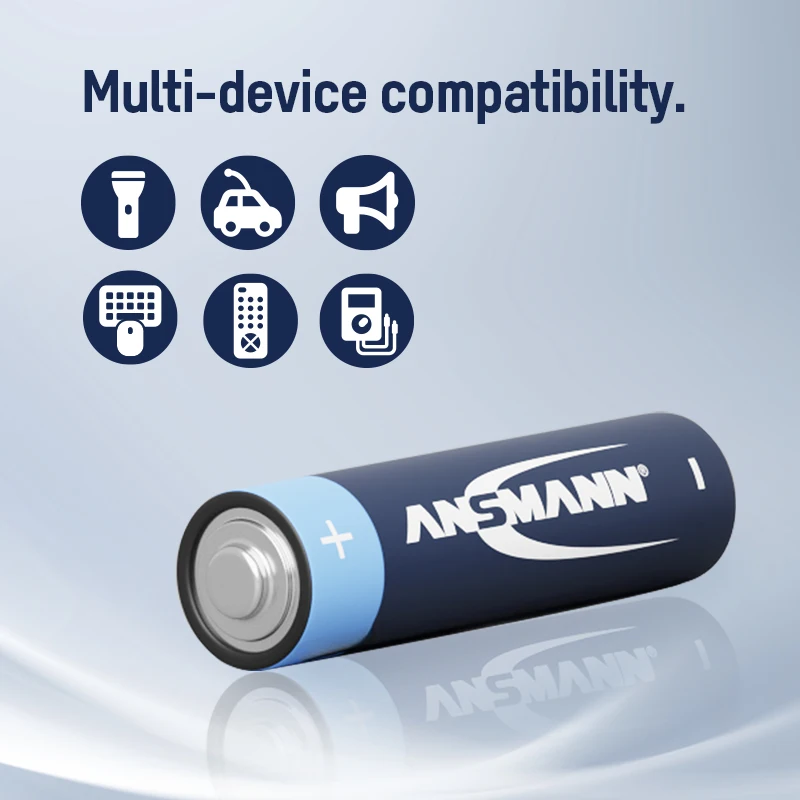 High Quality Aluminium Foil Cylindrical Wholesale Custom Industrial 1.5 V AA Alkaline Battery