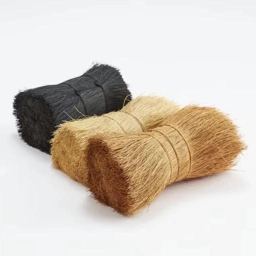Premium Coconut Coir Bristle Fiber for Horticulture, Agriculture, Eco-Friendly Brushes, Durable, Biodegradable,Sustainable Fiber