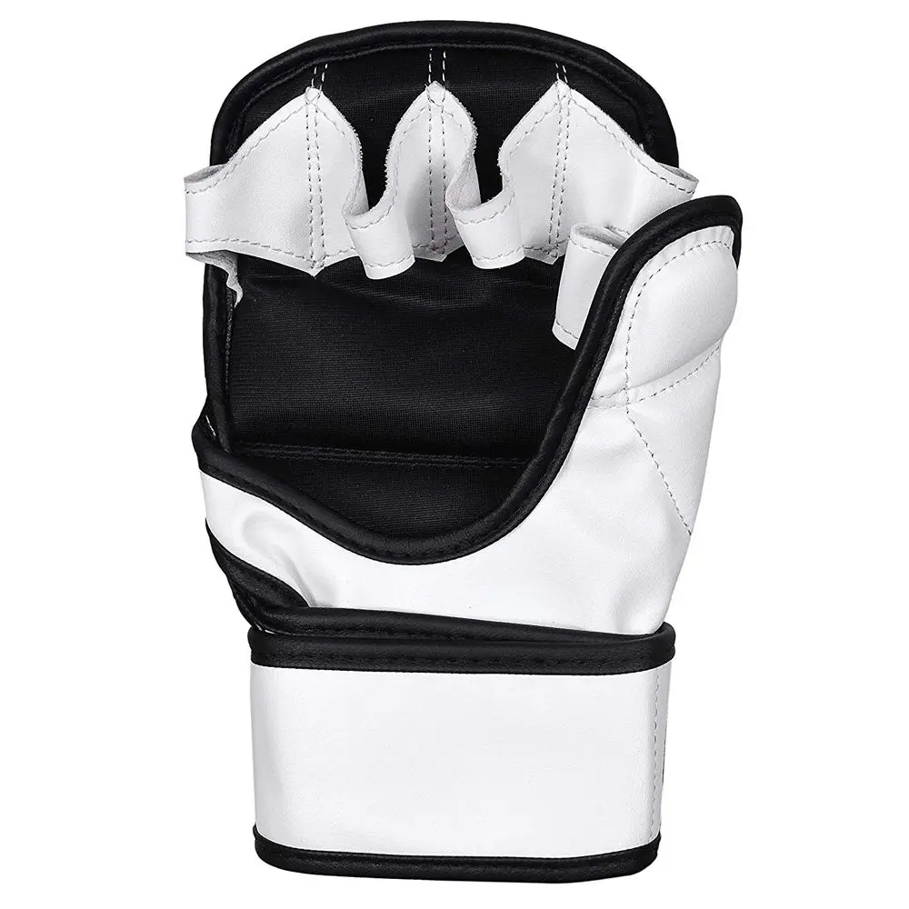 Professional Training UFC Muay Thai Sparring Gloves Heavy Bag Boxing Mitts PU Leather MMA Sparring Glove Punching Bag Gloves