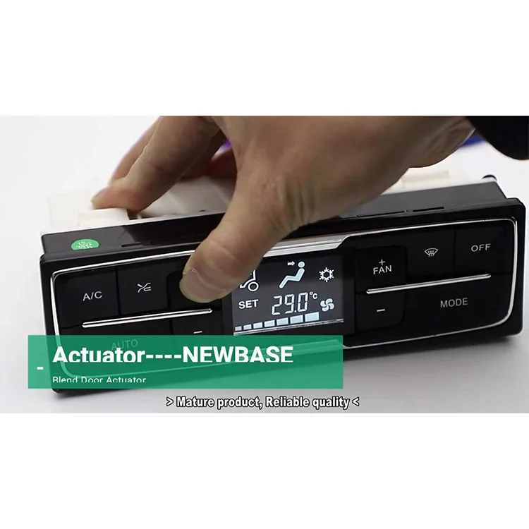 Manufacturer car control panel climate control panel car ac control panel