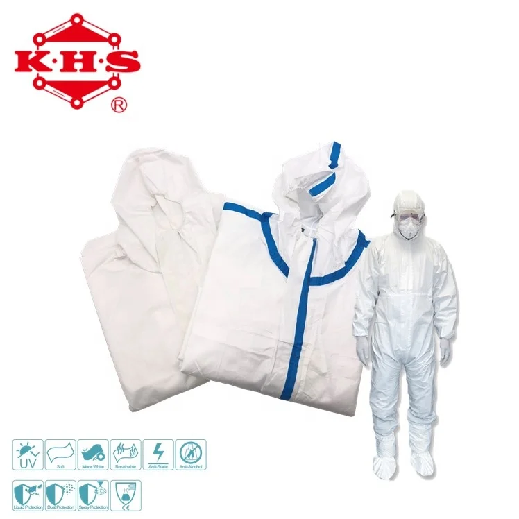 Personal Chemical Safety Breathable Coverall