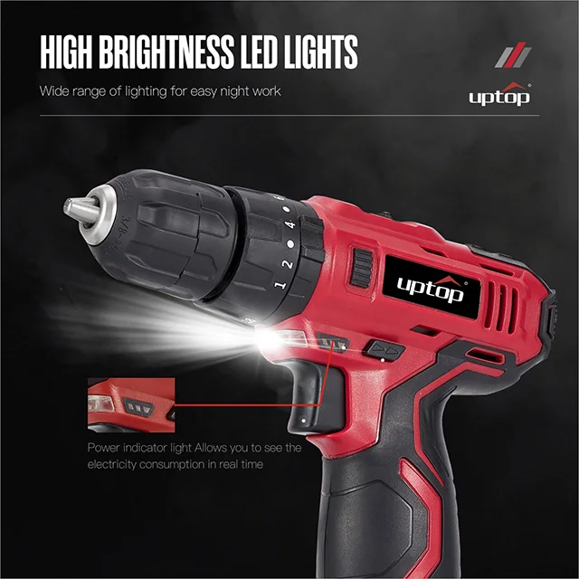 China New High Durability One Batteries and One Charge Cordless drill