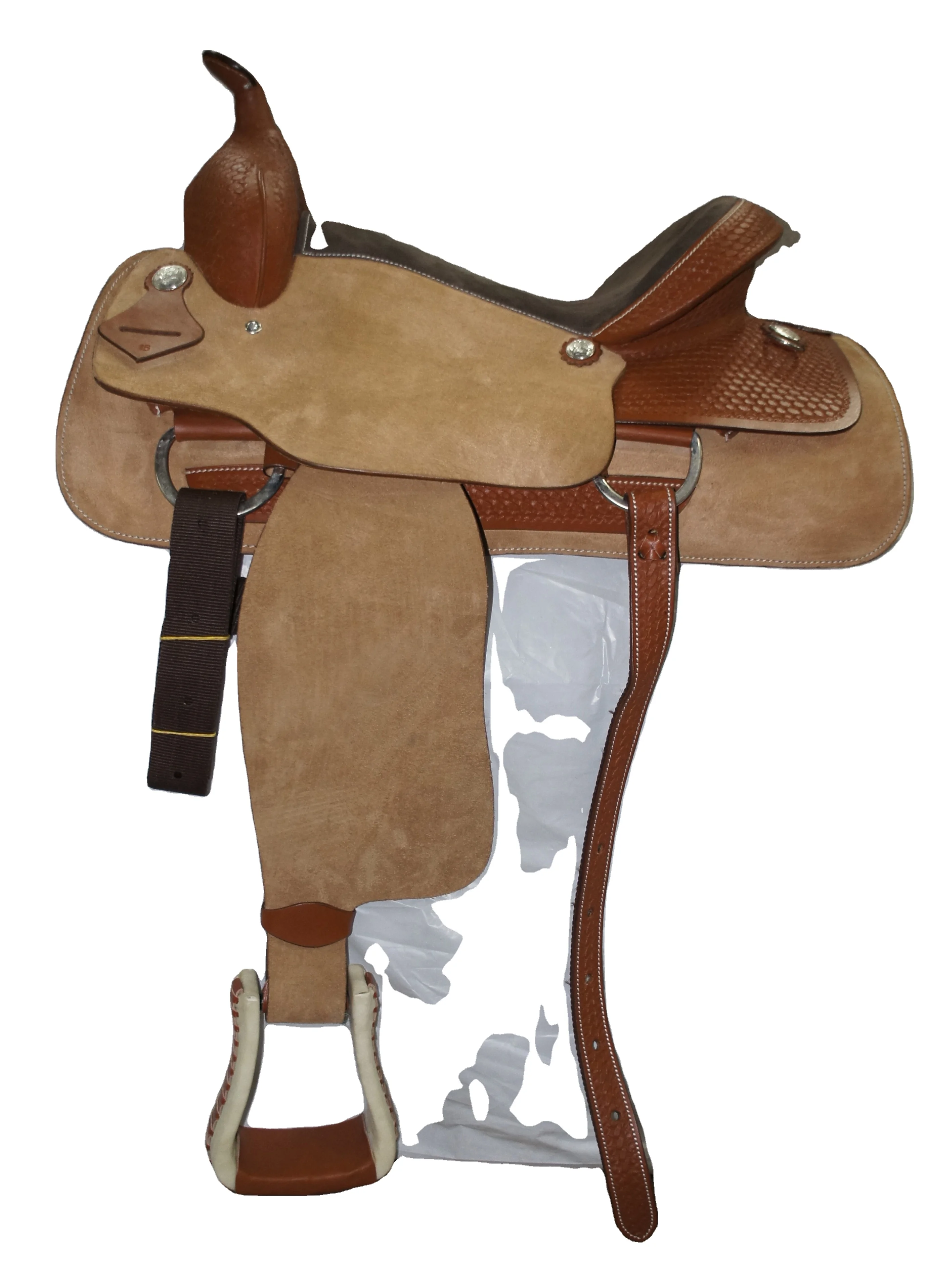 Western Leather Saddle High Quality Best Selling 100% DD Leather Western Horse Saddle Brown D Brown Tan Natural Colors