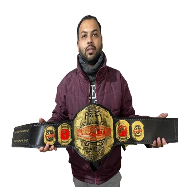 UFC Heavyweight Championship Action Figure Belt by Jakks Championship Belt for Boys Pack of 1,Multicolor Multicolour, Kid