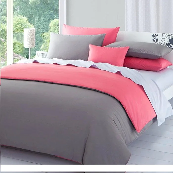 White Color dot printed Duvet Covers with pillowcase Twin comforter floral size Most Popular Luxury Cotton Hotel duvet bed cover