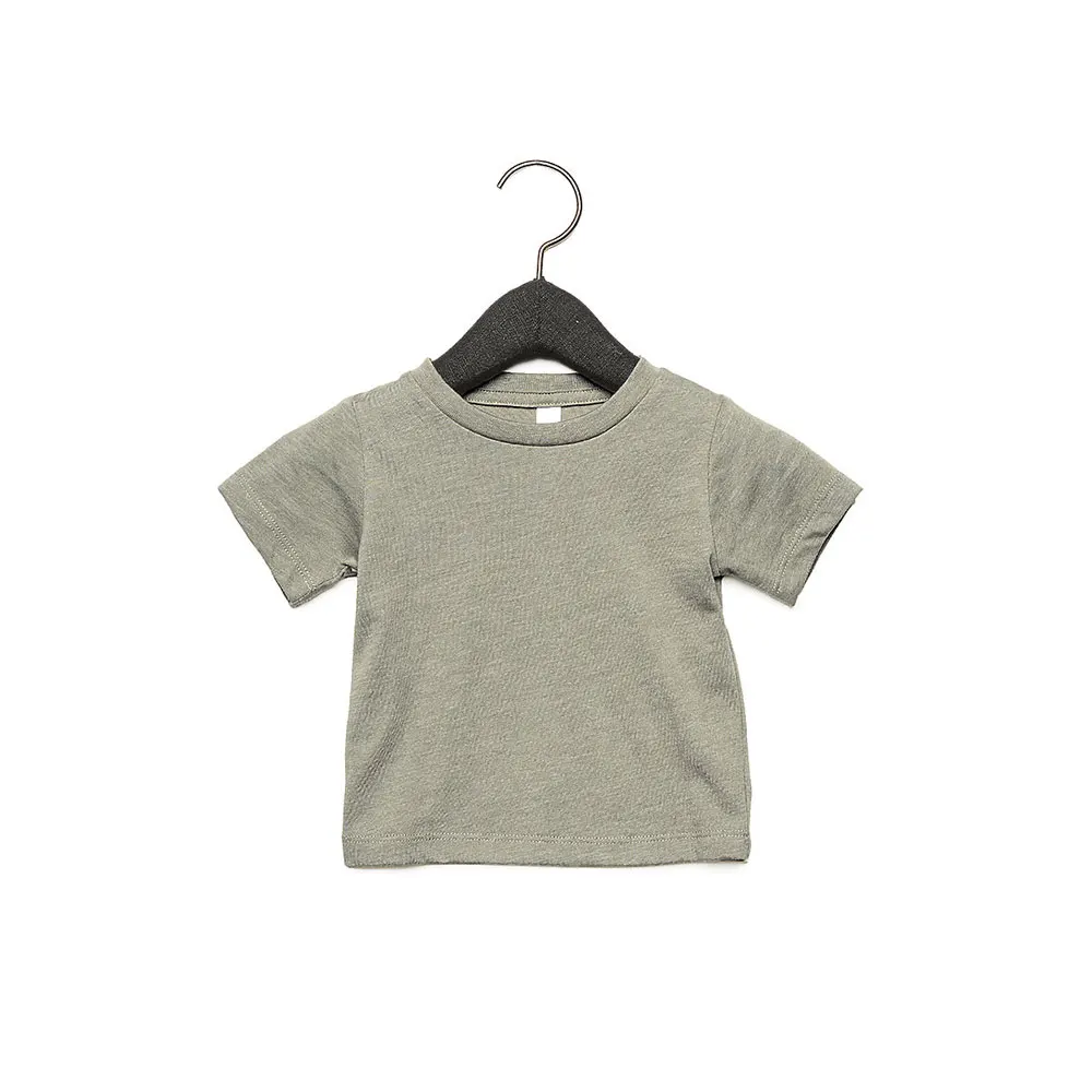 Wholesale Baby Jersey Short Sleeve Tee  Organic Cotton Jersey tee shirt breathable unisex baby blank  summer infant t-shirts