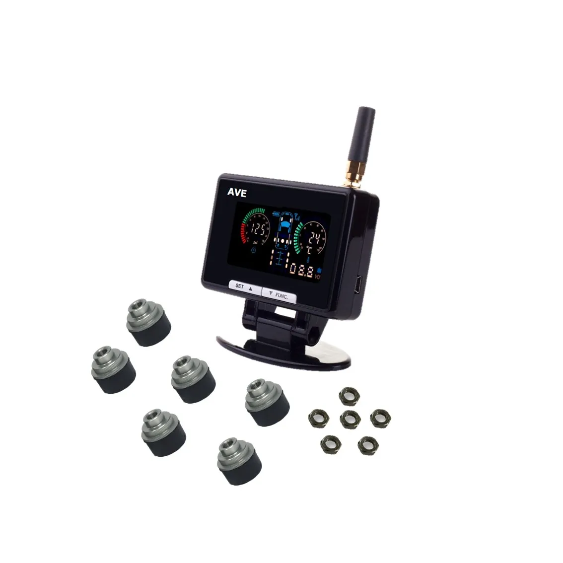 6 Wheels Wireless TPMS Truck