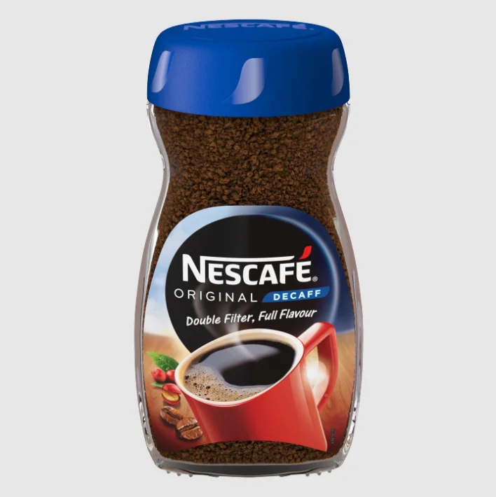 Заводская поставка оптовая цена высокое качество мгновенный кофе Nescafe Decaf доступно для продажи