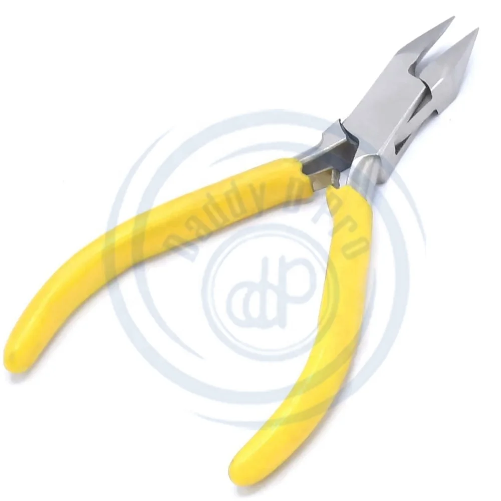 Diagonal Cutter Flush Cut Plastic Sprue Cutting Pliers Soft Wire Stainless Steel / Rubber High Quality BY DADDY D PRO CE & ISO
