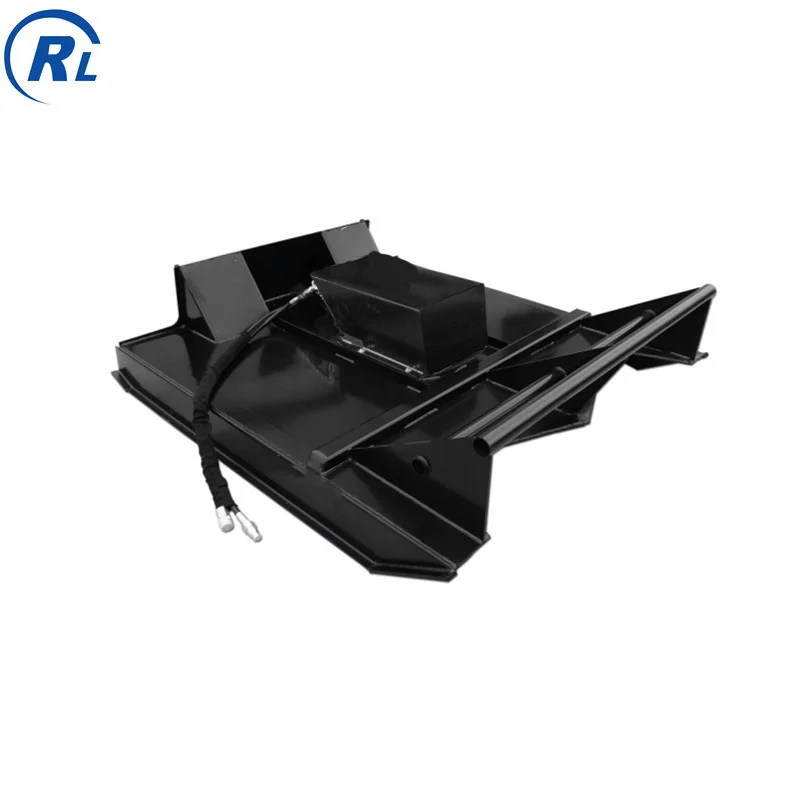 OEM and Custom heavy duty industrial grade high flow skid steer brush mover,  brush cutter for forest machinery