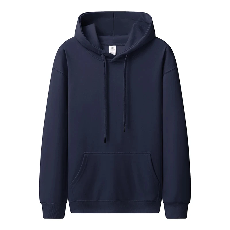 Drop shoulder No String 450 gsm 400gsm 500gsm pullover double layered cotton custom Heavy weight Thick Cropped Hoodie Men