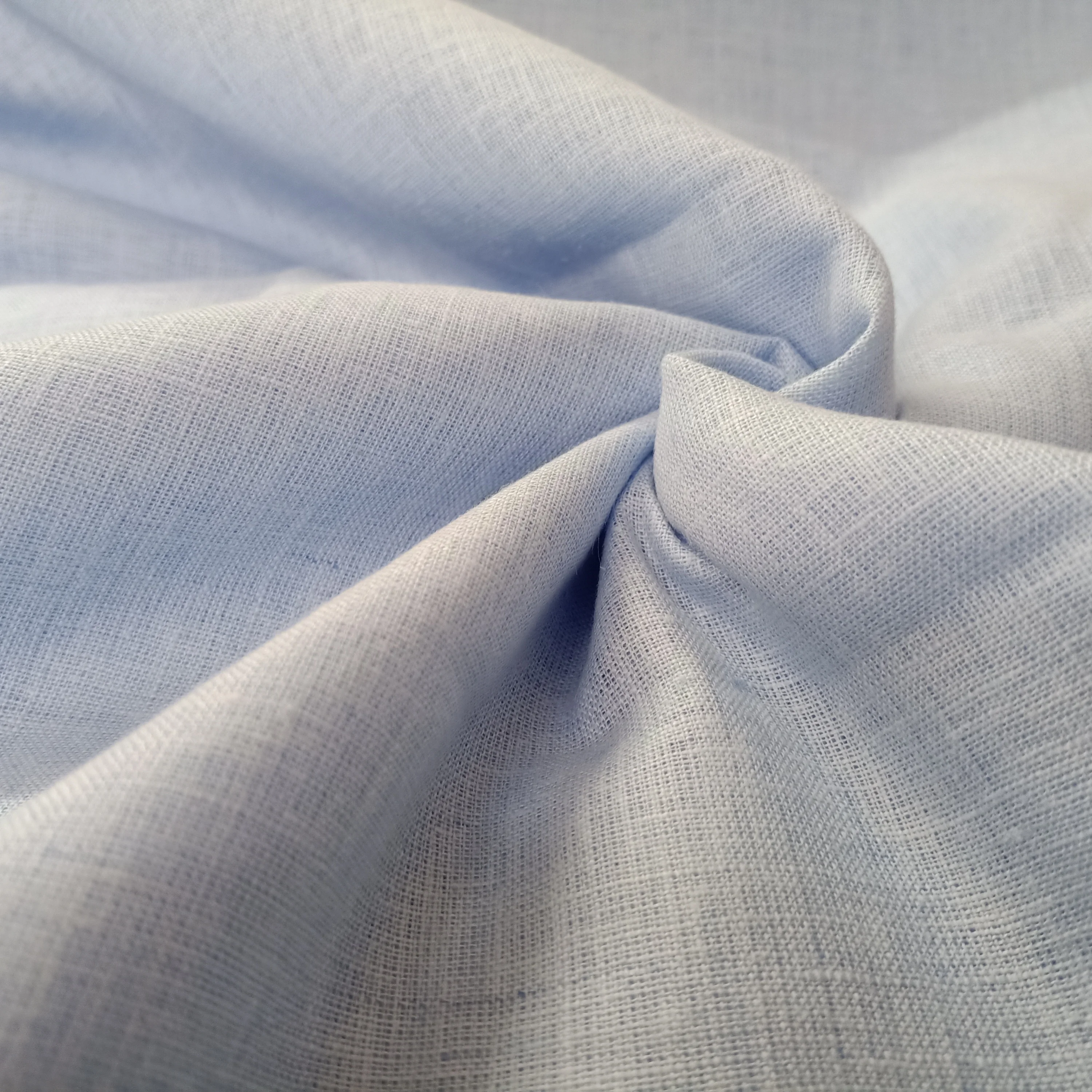 Custom Made 100 % Linen Fabric Available in 56 Inches Width Used for Making Garments for Gents & Ladies
