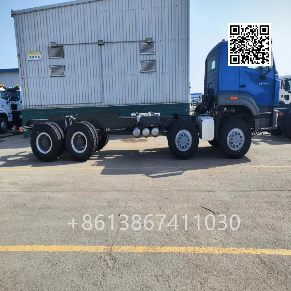 12 колесных машин CNHTC Sinotruk H77L 8x4 380 л.с. 400 самосвал шасси совершенно новое и прямое от фабрики ZZ3317V386JB1