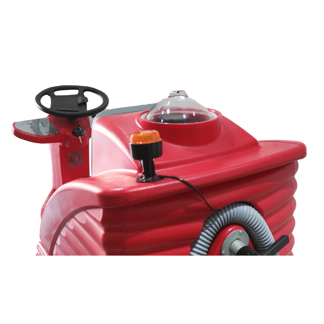 Best Quality Ride-On Floor Sweeper from Turkey Electric Scrubber Machine for Big Areas with Core Plastic Brush Component