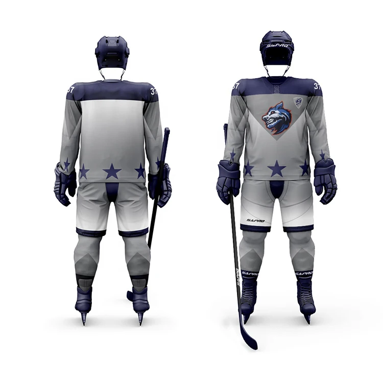 Manufactured Premium Quality Ice hockey jersey Customized Logo Adults Wear Printed Sublimation Ice Hockey Uniforms Sports Wear