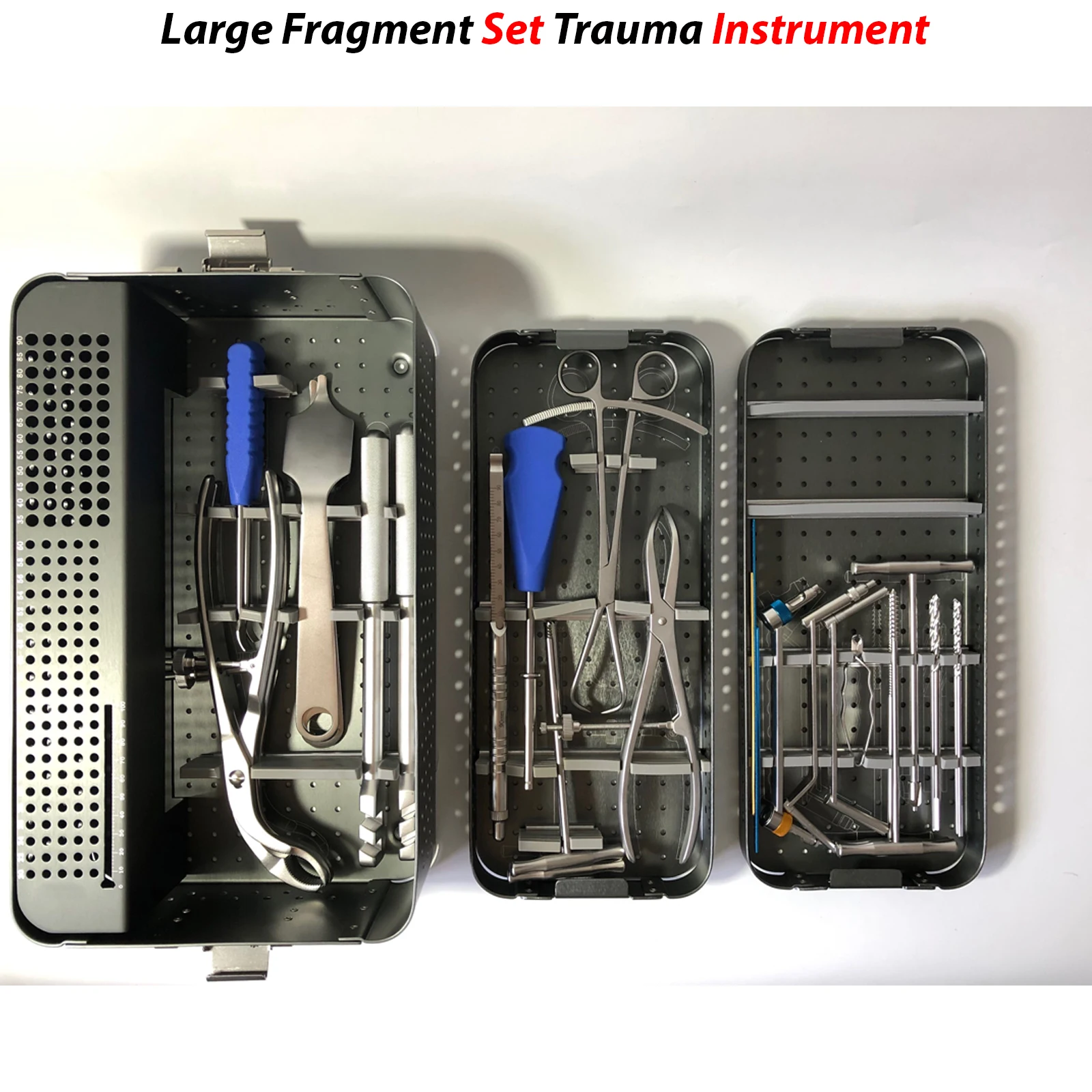 Small Fragment Safety Locking Plates & Screws Set Orthopedic / veterinary