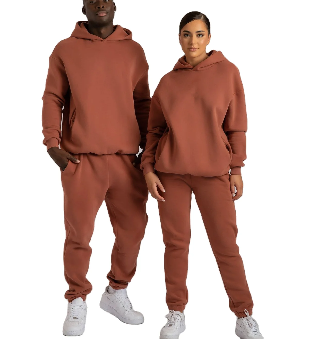 Wholesale hoodies Unisex Pullover oversize heavyweight 100% cotton hoodies unisex high quality anti-shrink