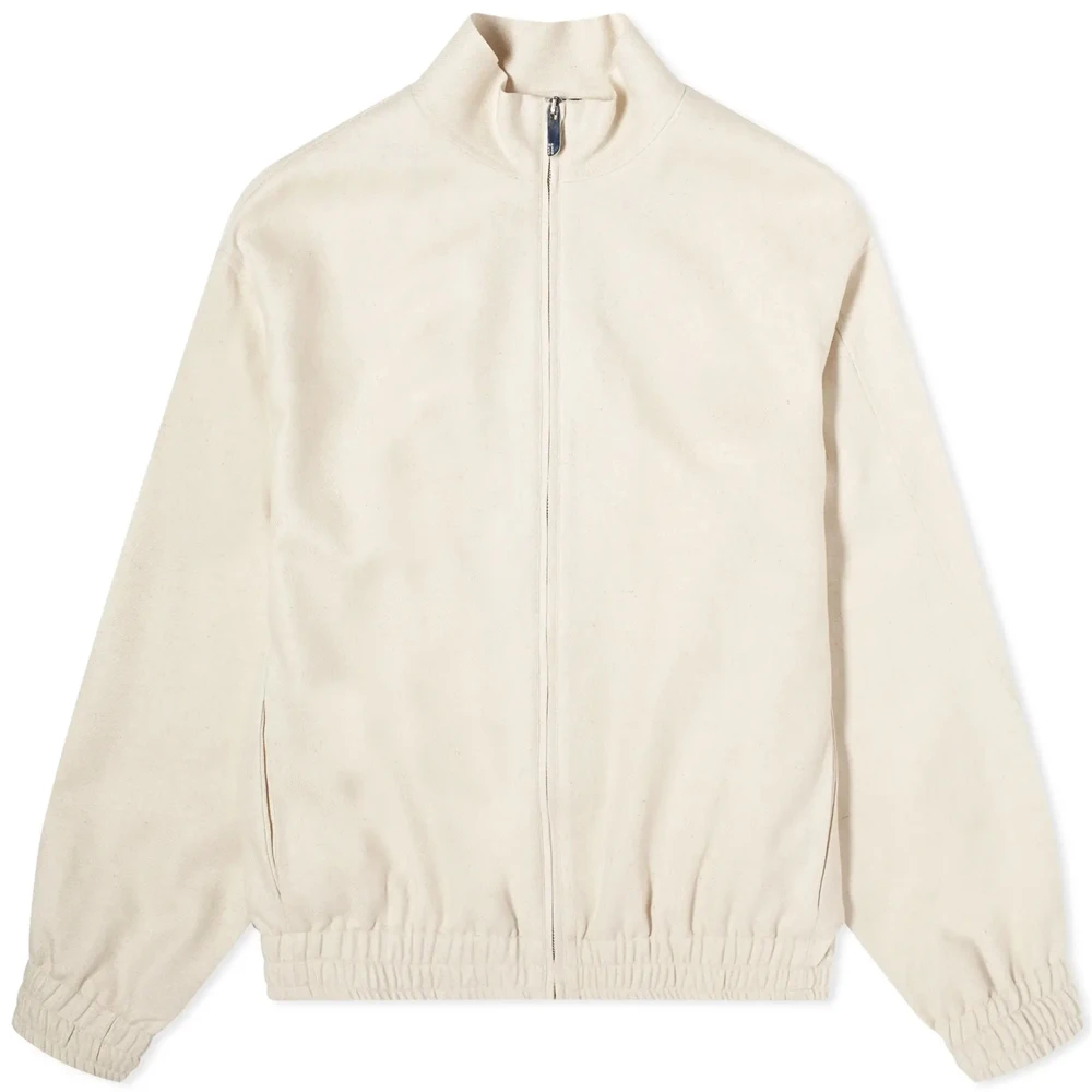 Wholesale Customized New Arrivals High Street OEM Custom Zip Up Funnel Neck Jacket Track Jacket For Men Jacket Men High Quality