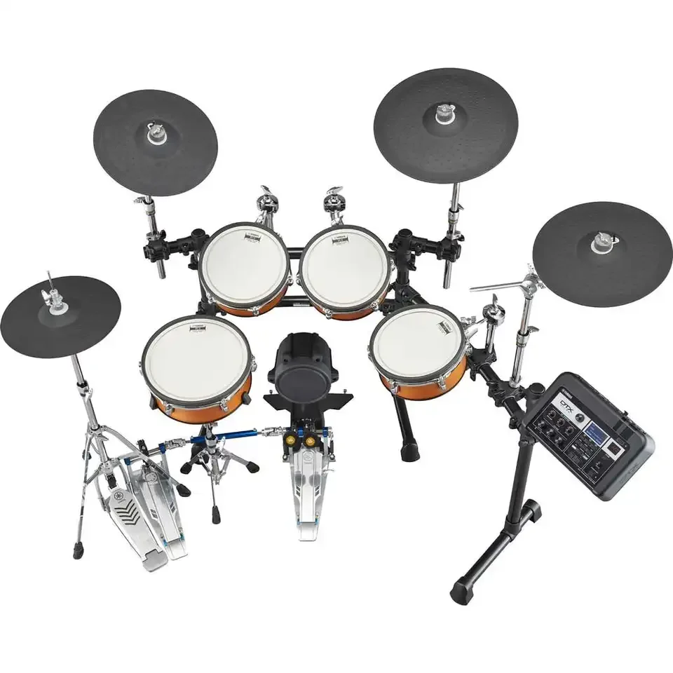 Aver Authentic ORIGINAL NEW DTX8K-X Electronic Drum Kit with DTX-PRO and TCS Pad Set