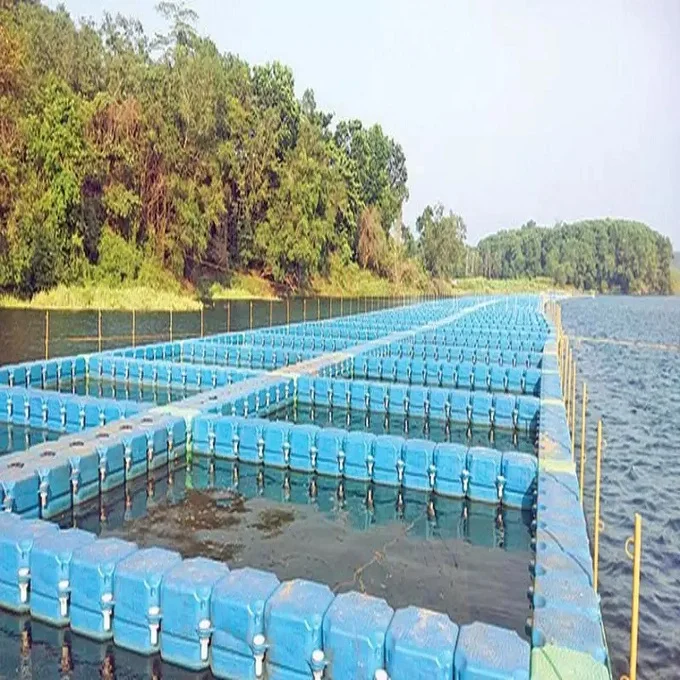 Плавающая клетка для рыбного хозяйства Hdpe кронштейн рыбы и водных животных