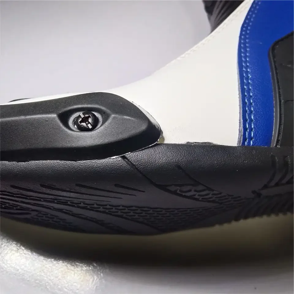 Wholesale Best Price Customized Printing Motocross Boots for Men Genuine Leather motorbike Boots Sports Racing Mens