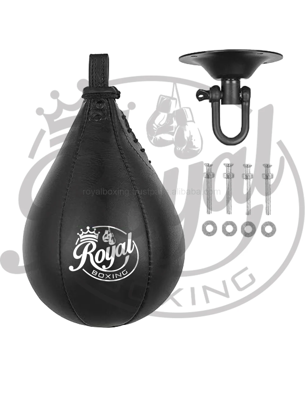 Antique Model Speed Ball Brown Size 3 100% Cow Leather Retro Vintage Classic Design for Boxing MMA Gym Fitness Training