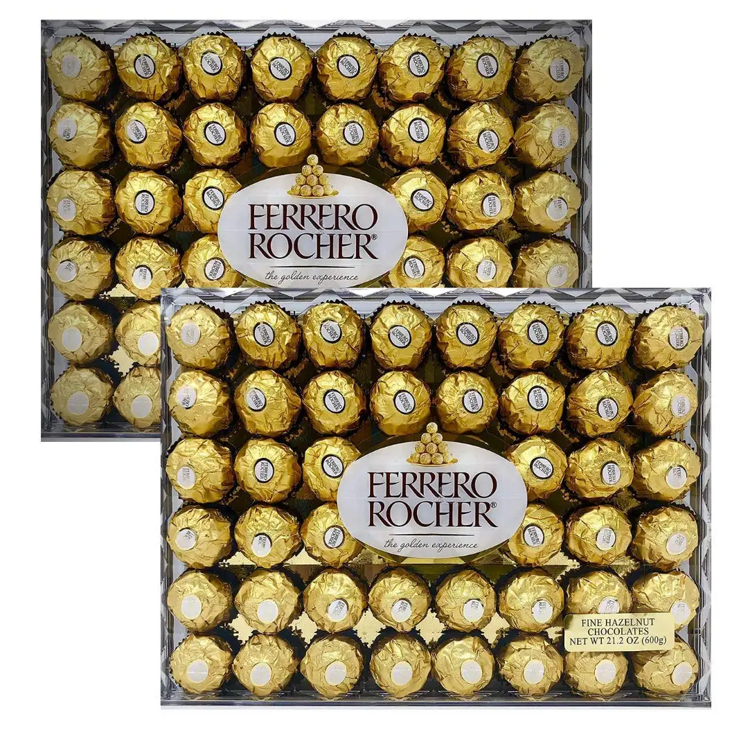 Коллекция Ferrero выше мелкий молочный шоколад с Лесным Орехом 48 штук кокосовые конфеты и в ассортименте Идеальный День Св. Валентина