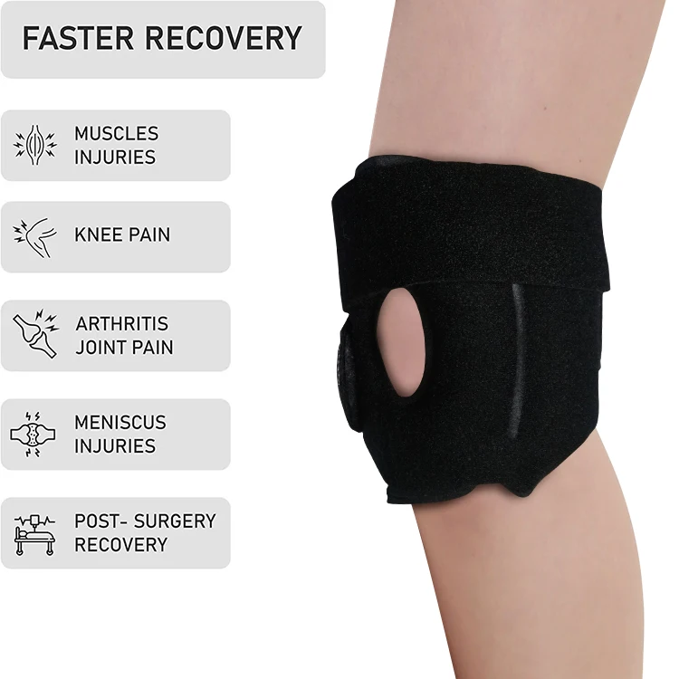 2023 New arrival Hot Cold Compression Wrap Gel Knee Ice Pack For Surgery, Cold Ice Pack for Knee Injuries Recovery