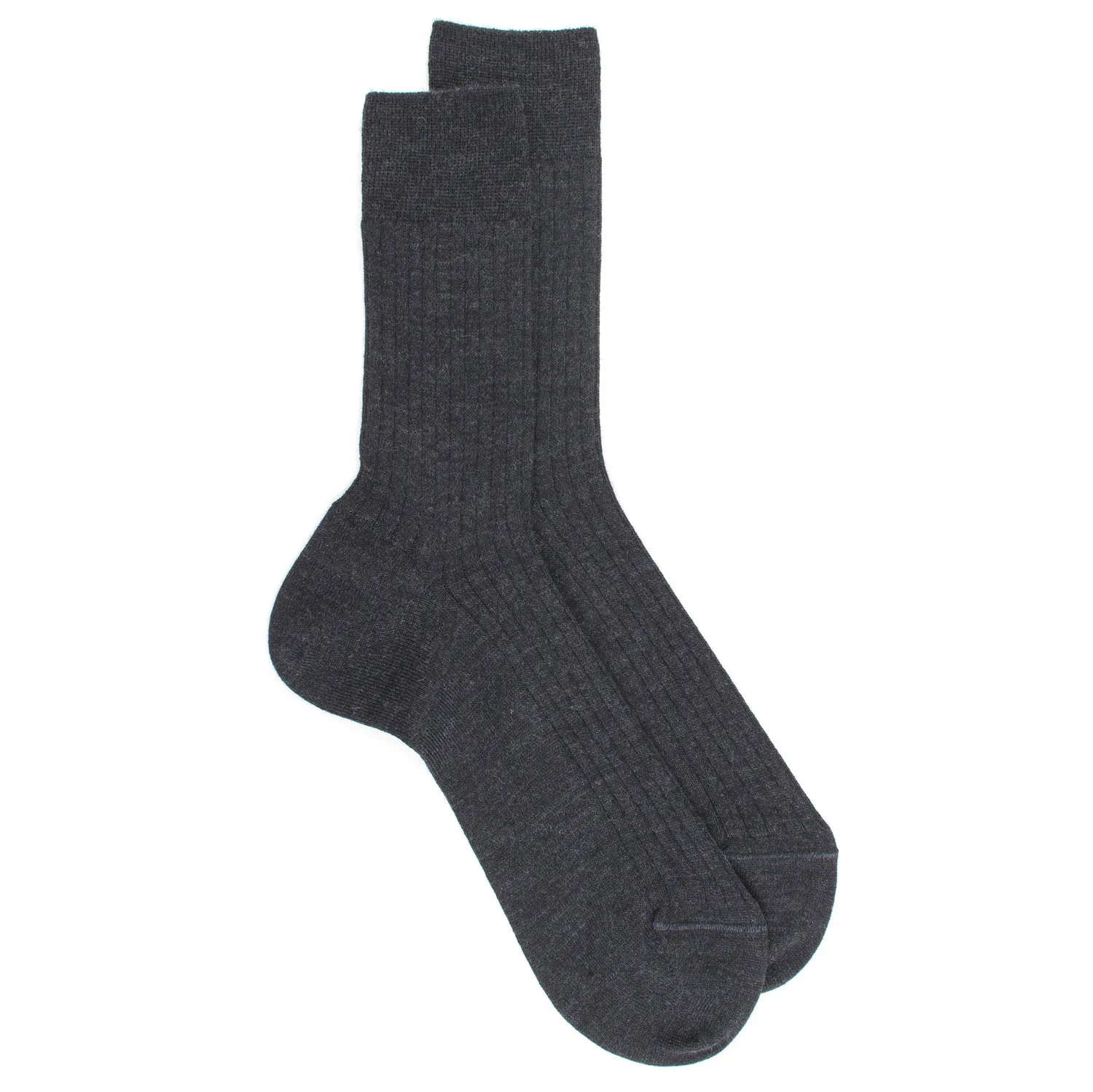 High-Quality Mens Ribbed Merino Wool Socks - Soft And Breathable - Perfect For All-Day Comfort And Warmth