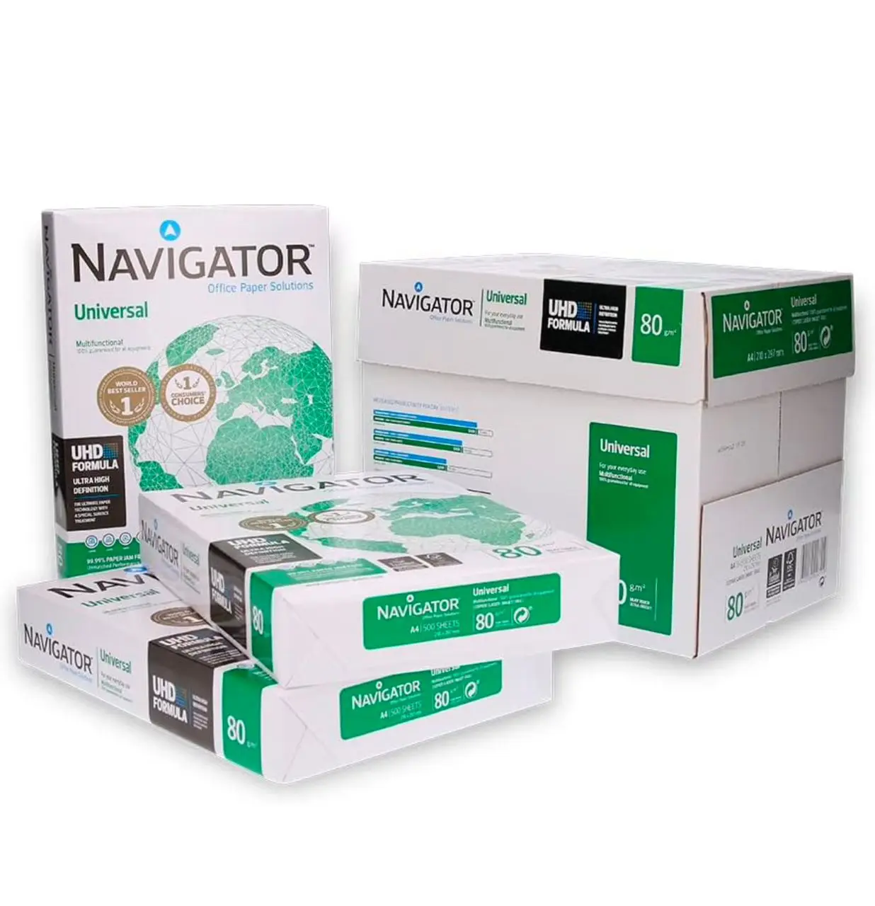 Copy Paper Navigator Paper 80gsm 70gsm A4 A3 500 Sheets/ream Cheap Paper