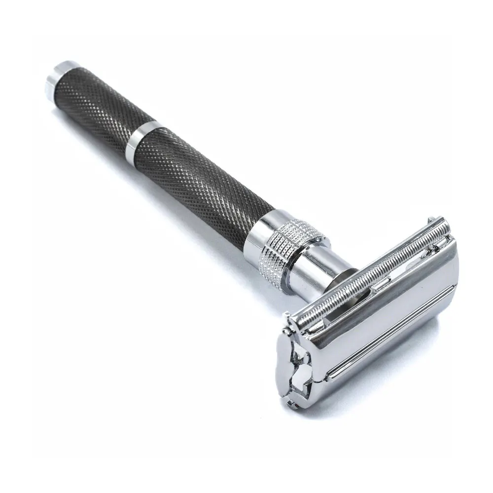 Classical Metal Safety razor Brass Reusable Long Handle Single Edge Shaving Safety Razor For Men