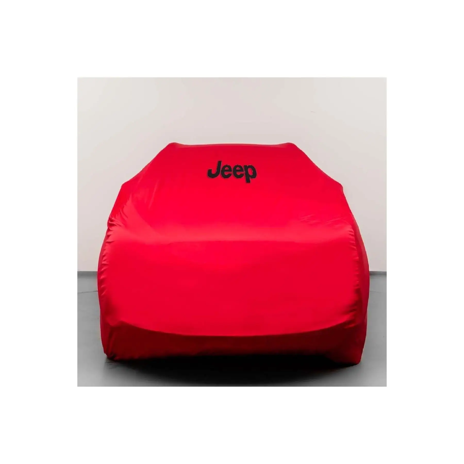 Jeep Cherokee 2 Xj (1988-2001) чесаный Хлопковый чехол для автомобиля с красным логотипом автомобильной ткани