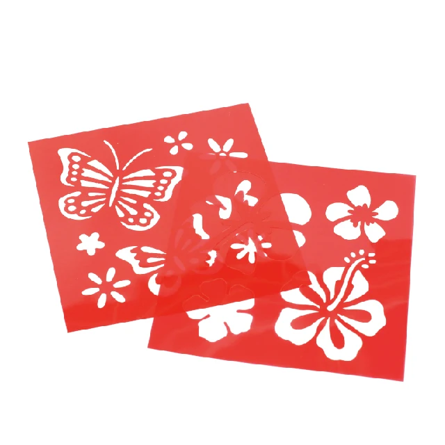 Wholesale flower stencils for kids painting and drawing