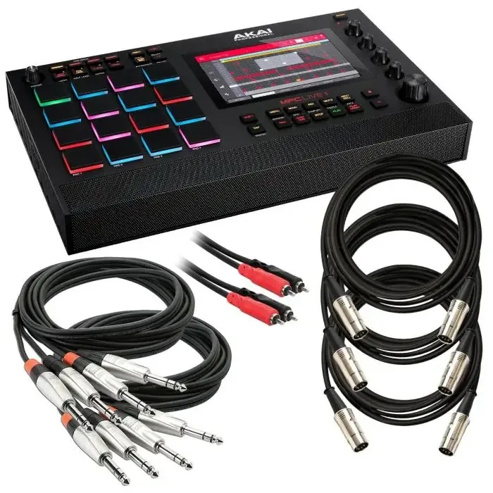 Authentic AKAI PROFESSIONAL MPC LIVE II STANDALONE MUSIC PRODUCTION CENTER CABLE KIT