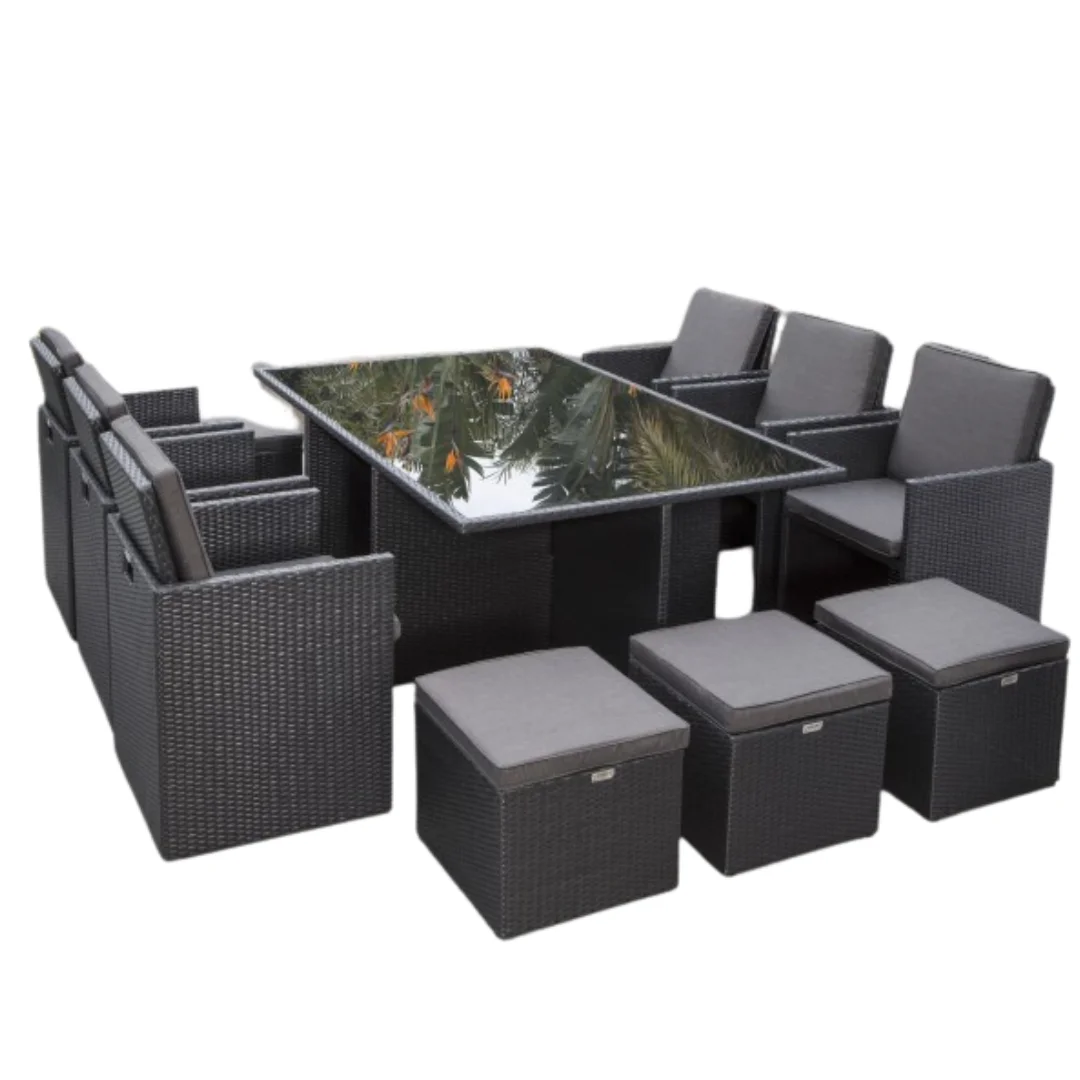 Outdoor Luxury Rattan Furniture Garden Patio Hotel Balcony Furniture Modern Garden Sofa Set Factory From Vietnam