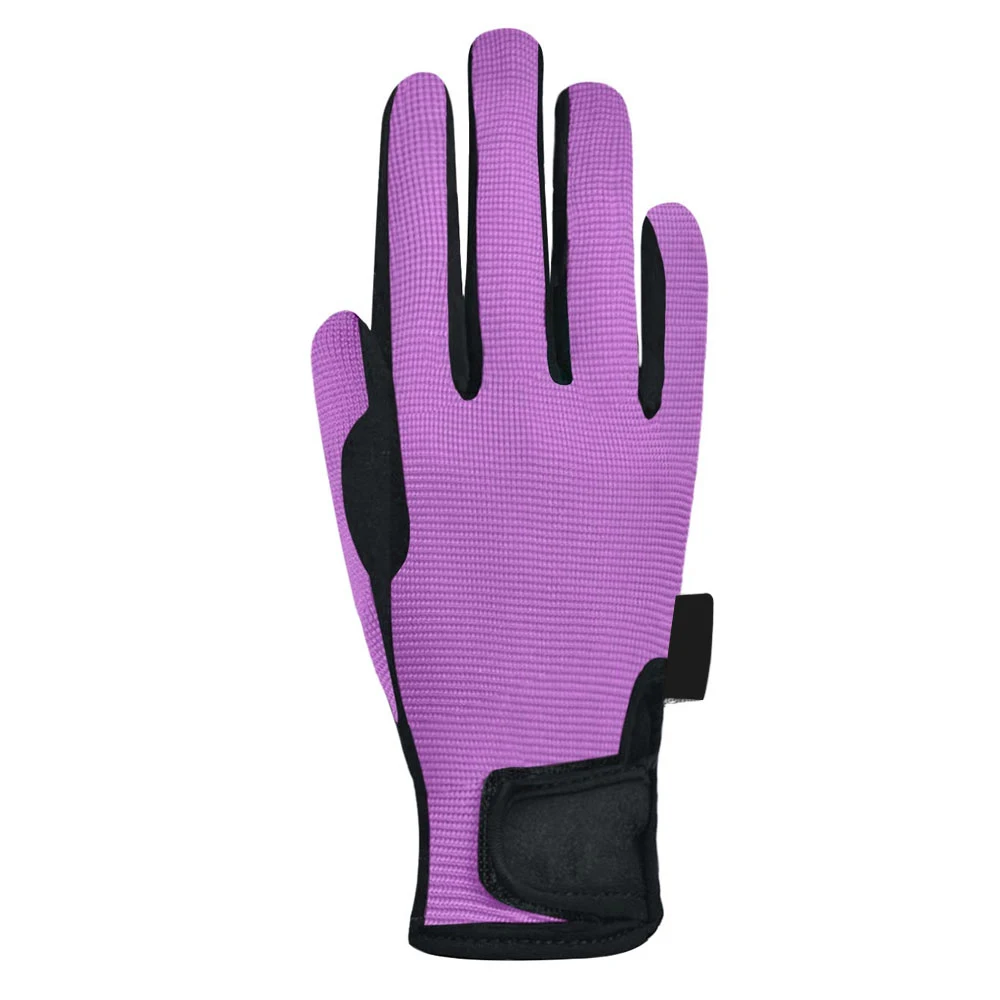 Pu Leather Custom Logo and Design Horse Riding Gloves Top Quality Leather Horse Riding Comfortable Horse Riding Gloves