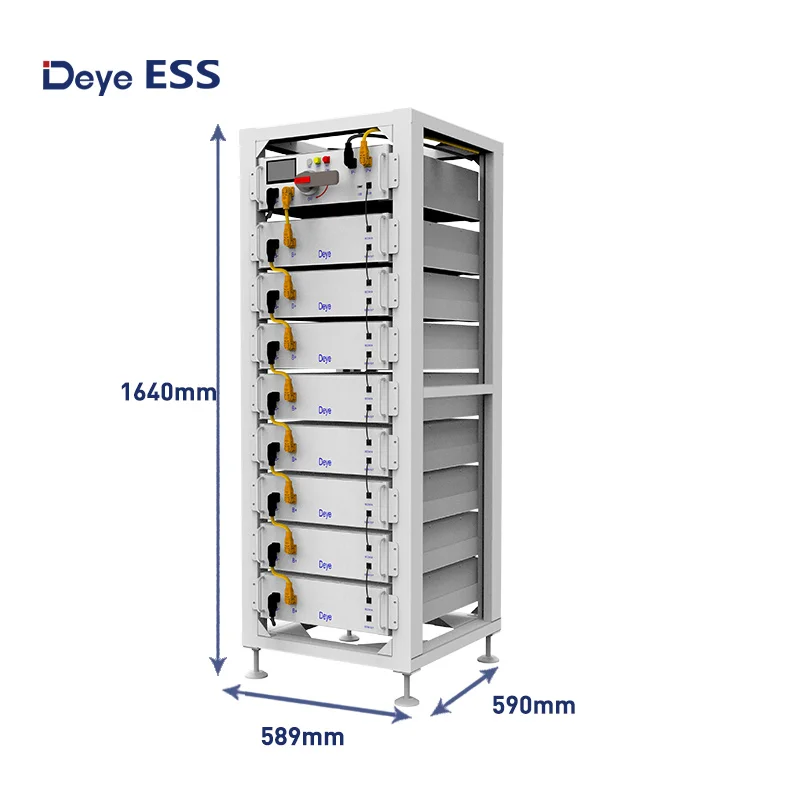 EU Rack Mounting 5.12KWh LiFePO4 Battery Deye 100 Ah BOS-GM5.1 Deye Lithium Batteries 5KW with BMS Management System