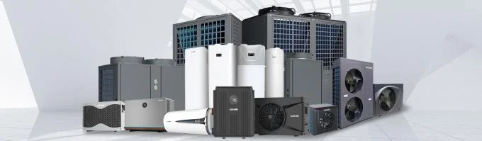 SolarEast R290 источник воздуха для воды DC инвертор pompa ciepla monoblok моноблок теплового насоса подогрева пола