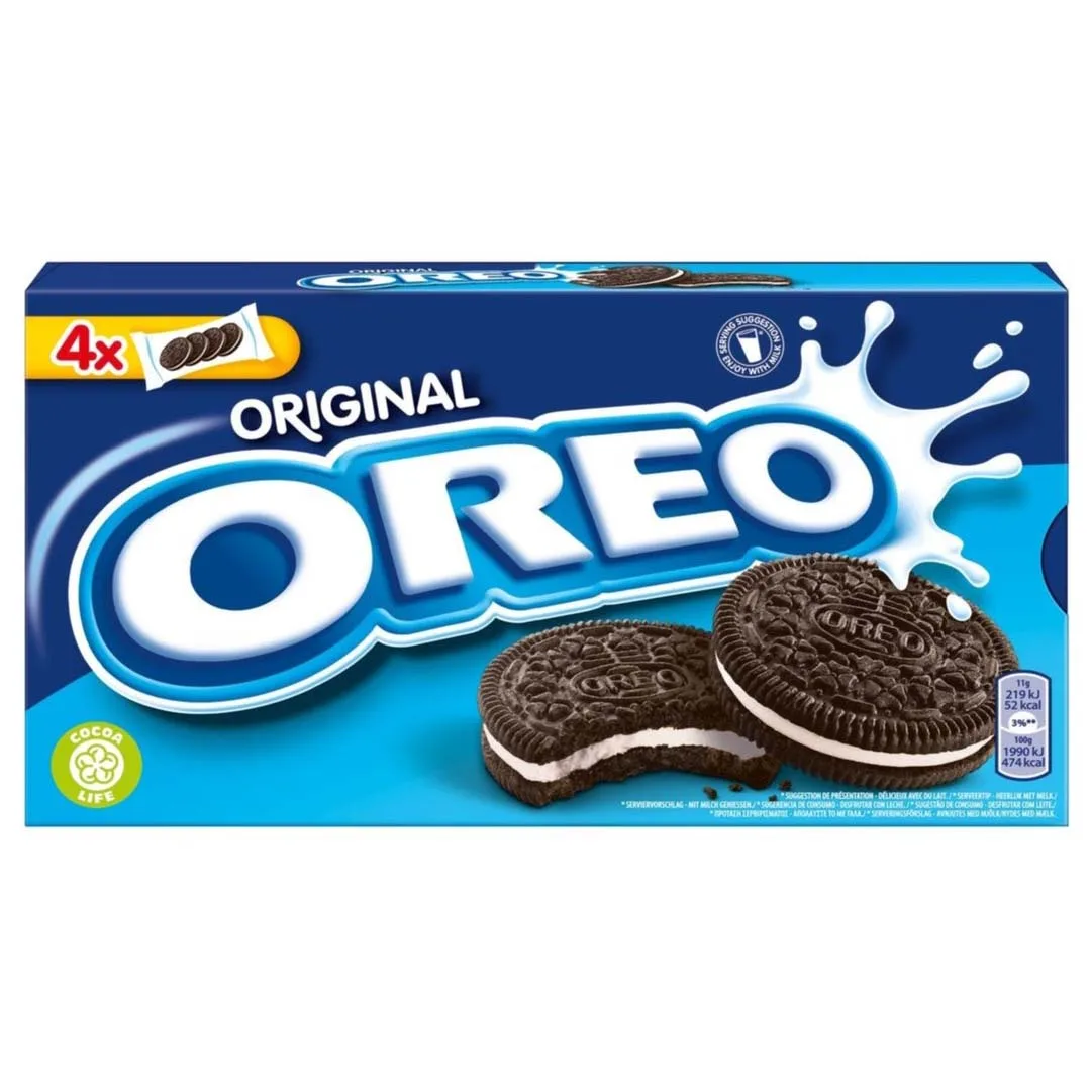 Cad-bury Ore-o  Dream Special Edition 170g Ore-o Wafer Roll Biscuit with Chocolate and Vanilla Flavors 54grs Best Seller Product