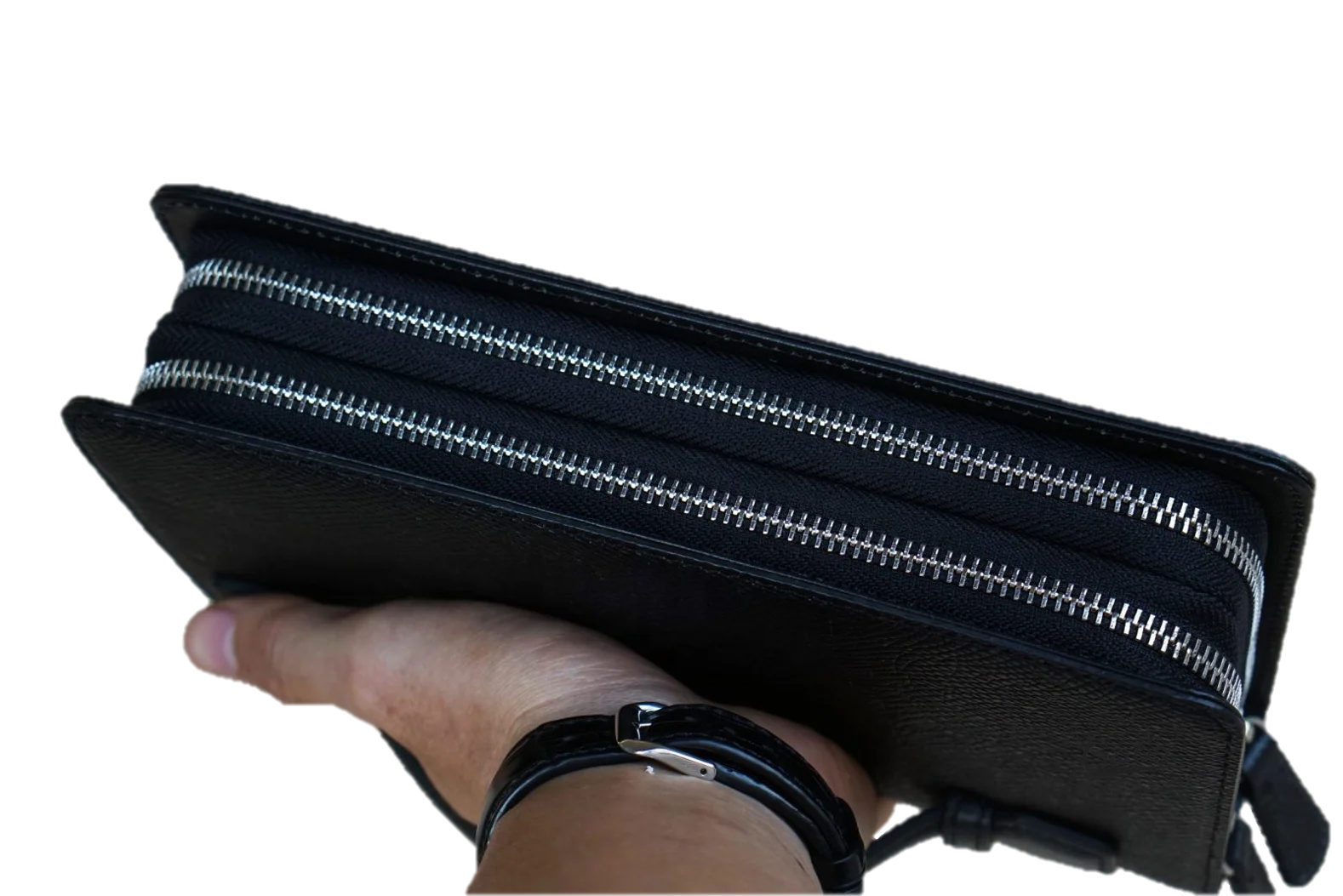 Fashionable Hot Sale Top Product Vintage Style In Stock Genuine Cowhide Leather OEM Customized Clutch Purse Handbag