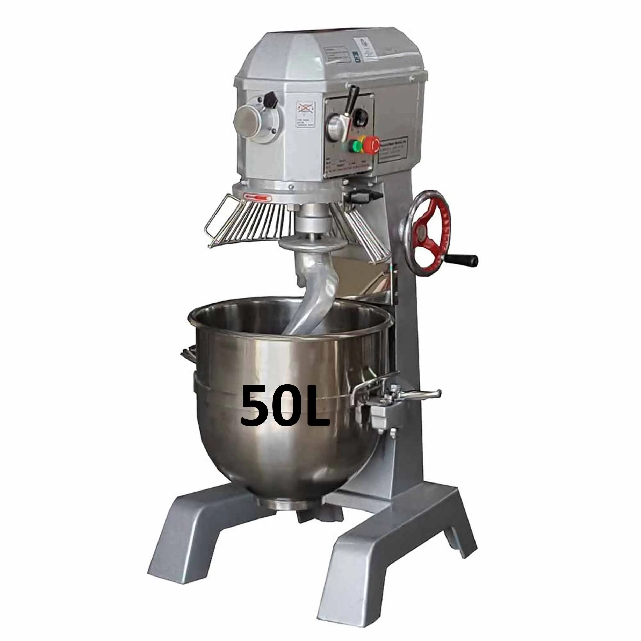 Electric Pizza Dough Mixer Bread Making Machine 50 Liter Planetary Dough Mixer Cake Baking Equipment Manufacturer