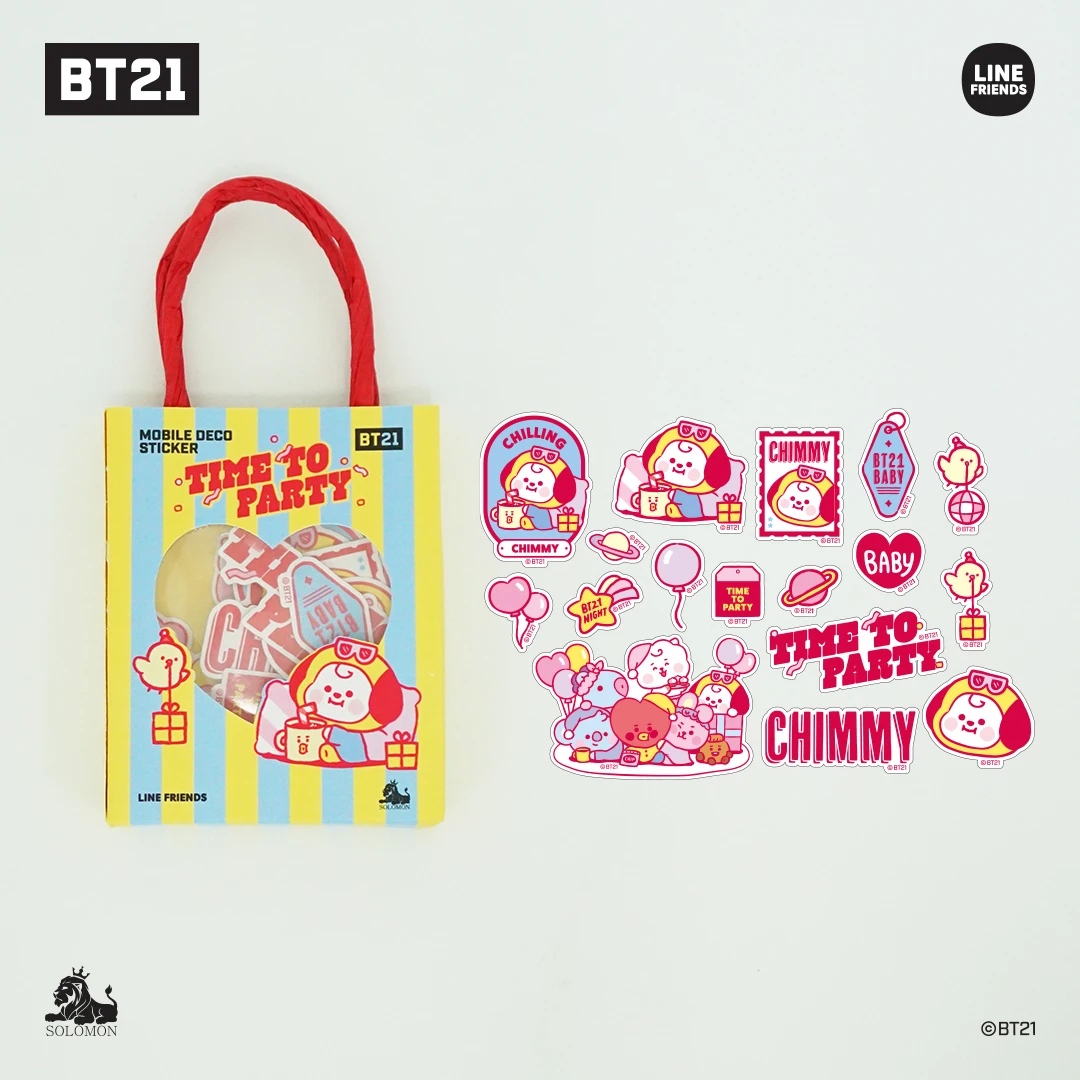 BT21 Minini Mobile Sticker Delivery from Korea on the fastest way Best Price and Good Product High Quality and Hot Selling