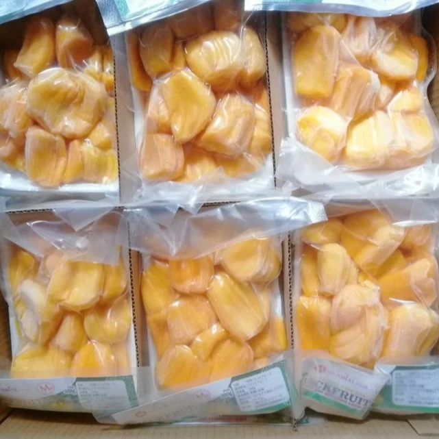 Sweety Flavor Frozen jackfruit made in Vietnam Frozen fruit IQF 100% natural