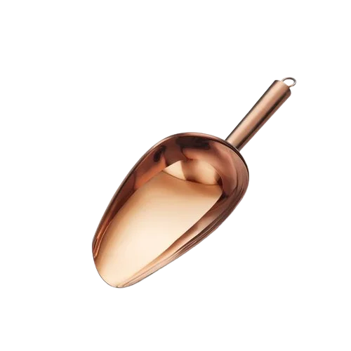 Modern Design Ice scooper Rose Gold Color Scoop Shovel For Kitchen And Party Bar Tools Handmade In Bulk