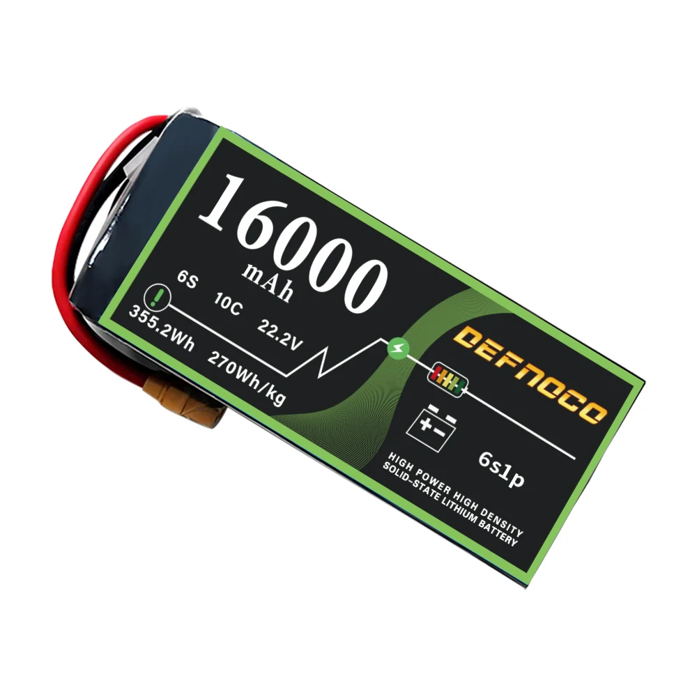 Беспилотный твердотельный аккумулятор 16000 мАч 22000 30000 22 2 В 6S 12S RC Lipo батарейки для защиты сельскохозяйственных растений