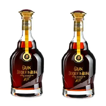 Top Quality 40% Jerez American Oak Casks Distilled Wine Spirits Gift Packing Bottle Gran Duque De Alba XO Brandy
