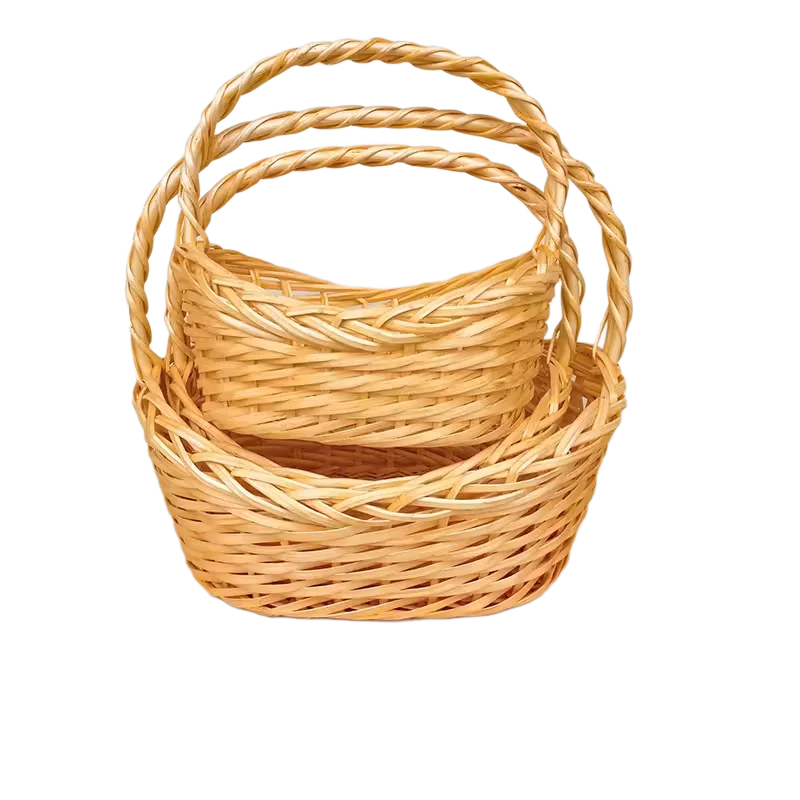 Плетеная корзина для хранения