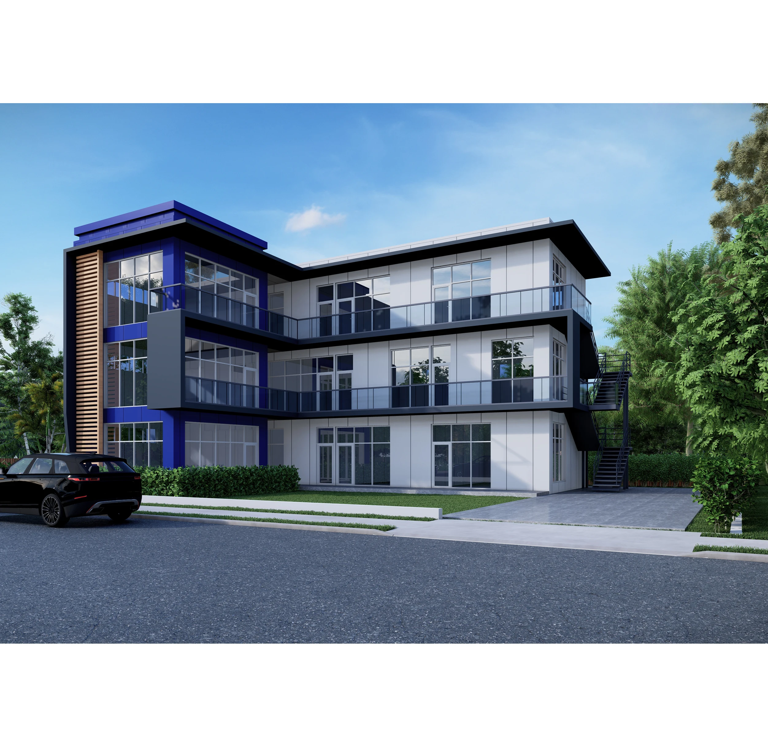 High Quality New Design large span steel structure building with good price