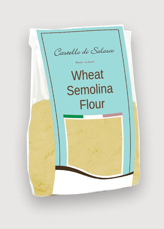 Итальянская Высококачественная итальянская пищевая продукция ITALAN, Органическая пшеничная семена, желтая мука