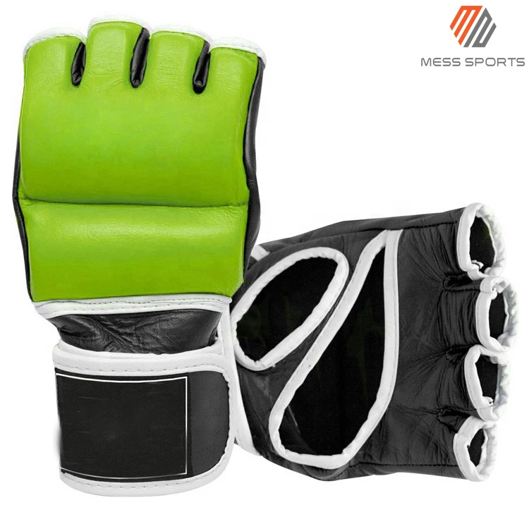 2023 OEM Low Price High Quality Leather PVC MMA Gloves Boxing Training Grappling MMA Gloves Best Quality